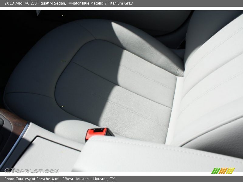 Aviator Blue Metallic / Titanium Gray 2013 Audi A6 2.0T quattro Sedan