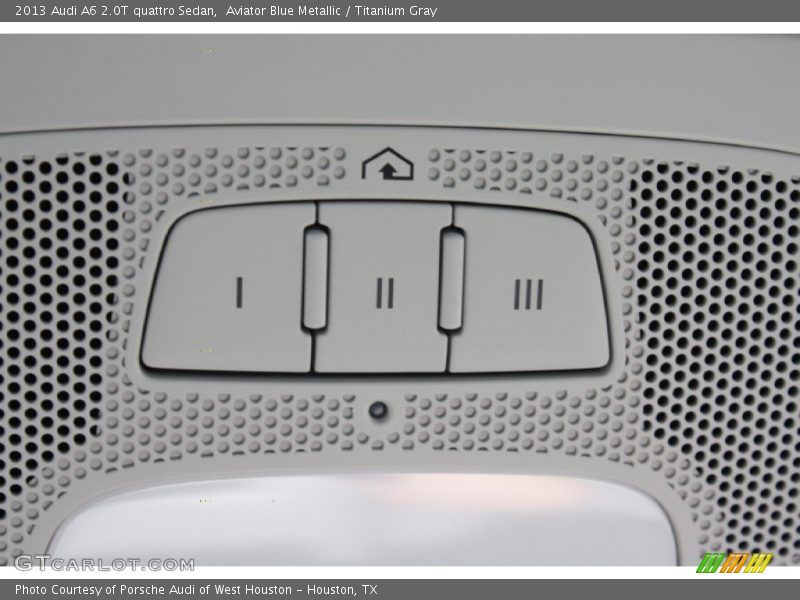Controls of 2013 A6 2.0T quattro Sedan
