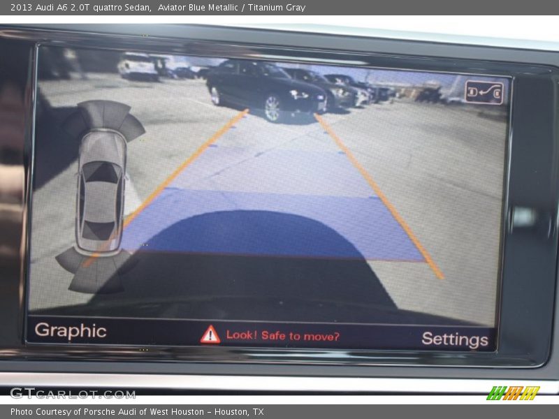 Aviator Blue Metallic / Titanium Gray 2013 Audi A6 2.0T quattro Sedan