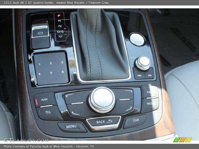 Controls of 2013 A6 2.0T quattro Sedan