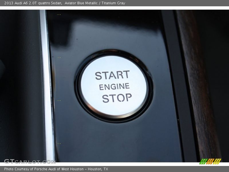 Controls of 2013 A6 2.0T quattro Sedan