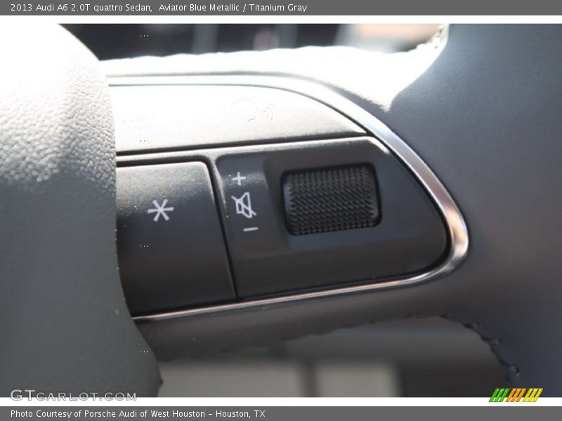 Controls of 2013 A6 2.0T quattro Sedan