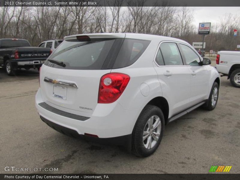 Summit White / Jet Black 2013 Chevrolet Equinox LS