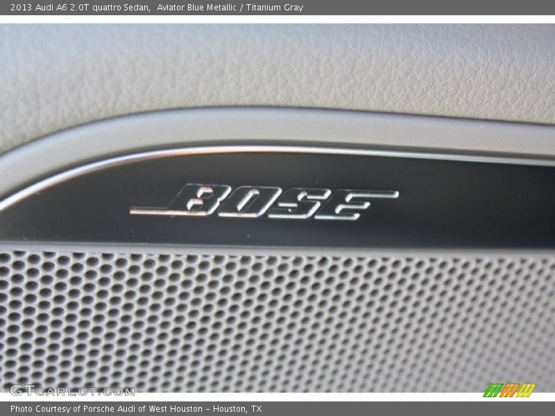 Audio System of 2013 A6 2.0T quattro Sedan