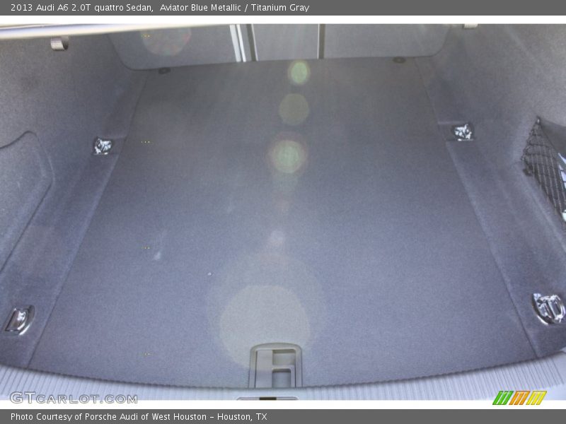  2013 A6 2.0T quattro Sedan Trunk