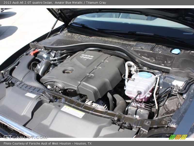  2013 A6 2.0T quattro Sedan Engine - 2.0 Liter FSI Turbocharged DOHC 16-Valve VVT 4 Cylinder
