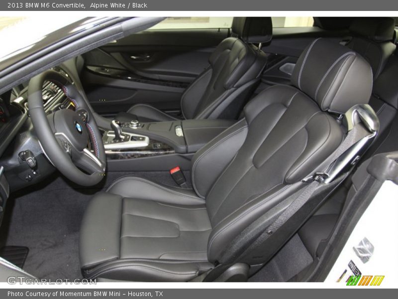  2013 M6 Convertible Black Interior