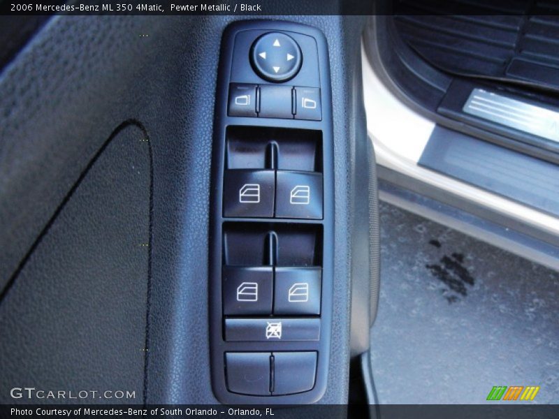 Pewter Metallic / Black 2006 Mercedes-Benz ML 350 4Matic