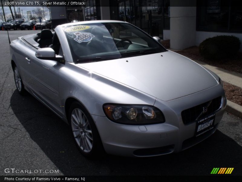 Silver Metallic / Offblack 2008 Volvo C70 T5