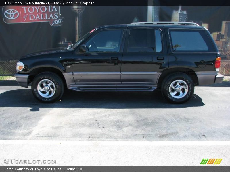 Black / Medium Graphite 1997 Mercury Mountaineer