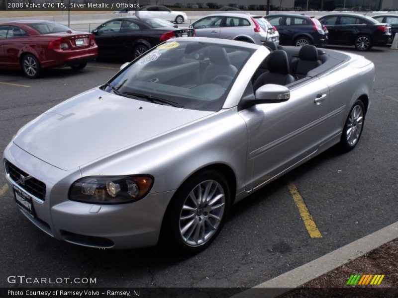 Silver Metallic / Offblack 2008 Volvo C70 T5
