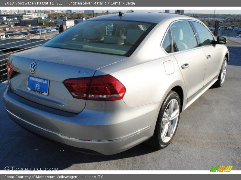 Tungsten Silver Metallic / Cornsilk Beige 2013 Volkswagen Passat TDI SEL