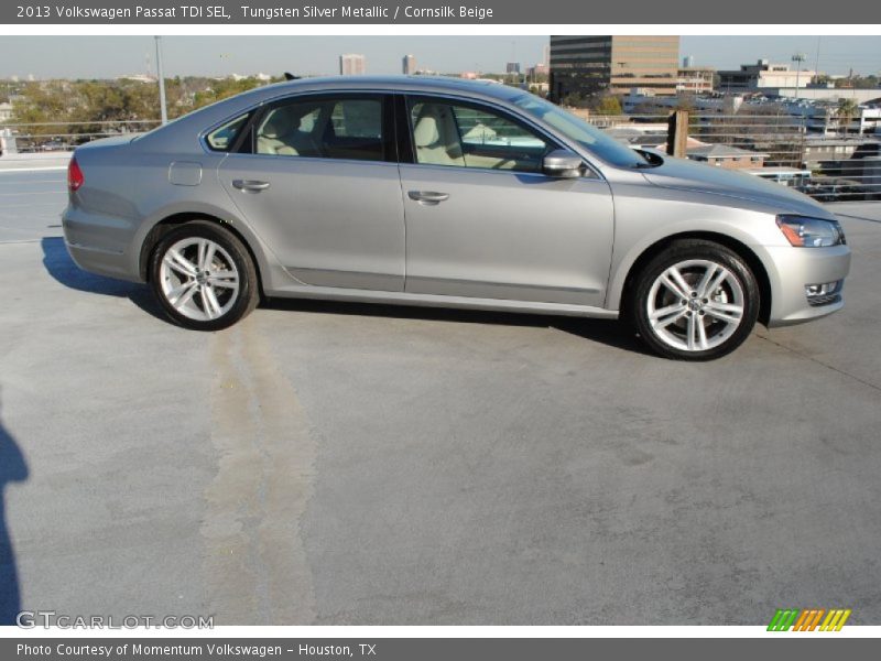 Tungsten Silver Metallic / Cornsilk Beige 2013 Volkswagen Passat TDI SEL