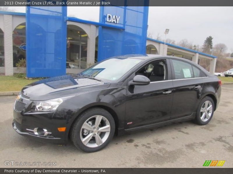 Black Granite Metallic / Jet Black 2013 Chevrolet Cruze LT/RS