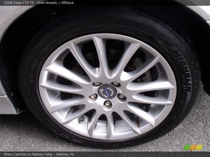 Silver Metallic / Offblack 2008 Volvo C70 T5
