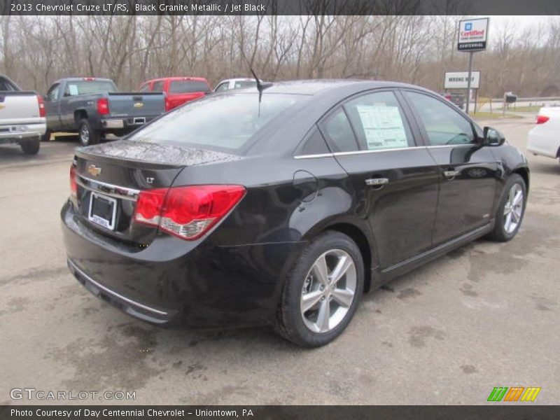 Black Granite Metallic / Jet Black 2013 Chevrolet Cruze LT/RS
