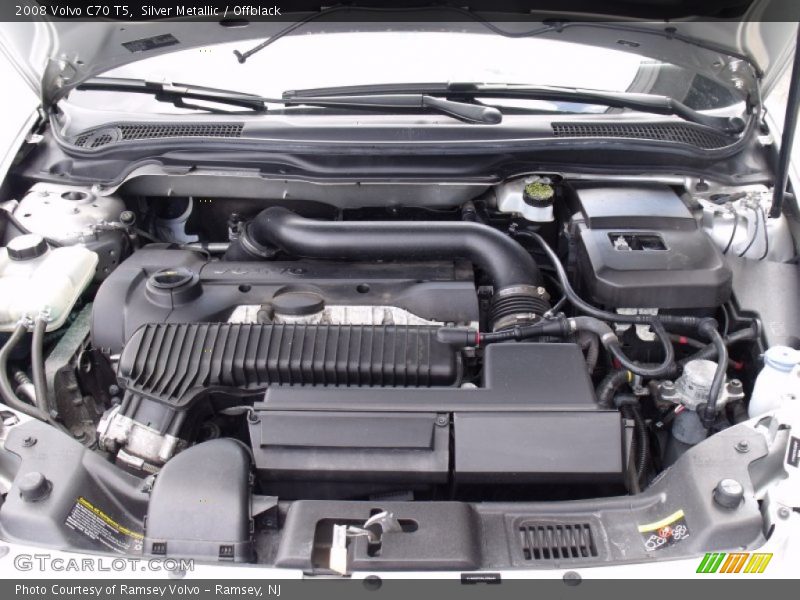 Silver Metallic / Offblack 2008 Volvo C70 T5