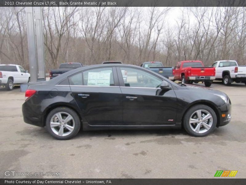 Black Granite Metallic / Jet Black 2013 Chevrolet Cruze LT/RS