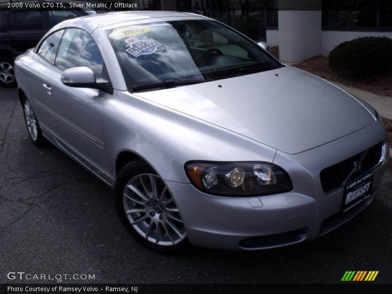 Silver Metallic / Offblack 2008 Volvo C70 T5