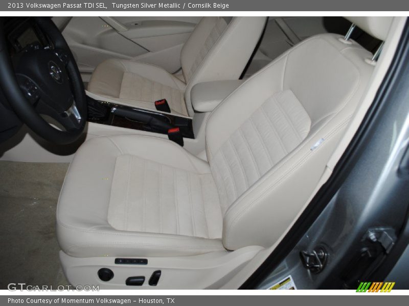 Tungsten Silver Metallic / Cornsilk Beige 2013 Volkswagen Passat TDI SEL