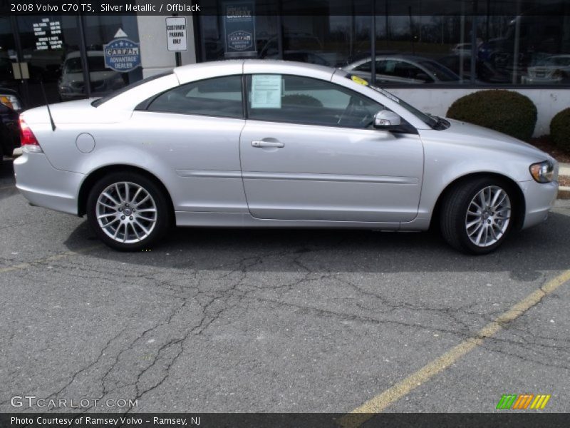 Silver Metallic / Offblack 2008 Volvo C70 T5