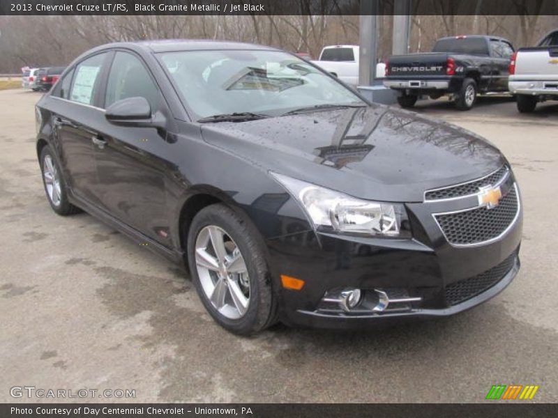 Black Granite Metallic / Jet Black 2013 Chevrolet Cruze LT/RS