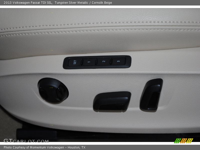 Tungsten Silver Metallic / Cornsilk Beige 2013 Volkswagen Passat TDI SEL