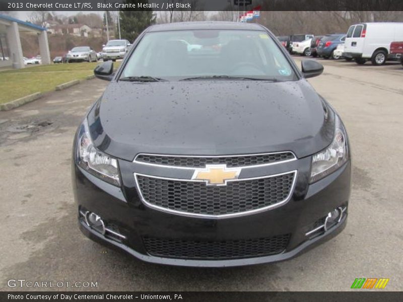 Black Granite Metallic / Jet Black 2013 Chevrolet Cruze LT/RS