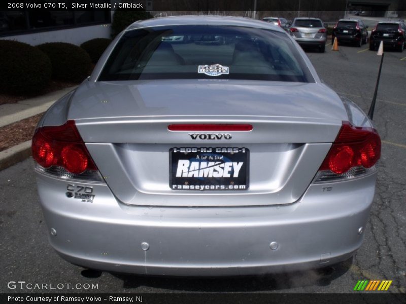 Silver Metallic / Offblack 2008 Volvo C70 T5