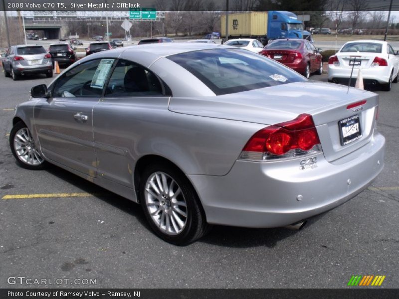 Silver Metallic / Offblack 2008 Volvo C70 T5