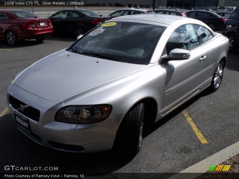 Silver Metallic / Offblack 2008 Volvo C70 T5