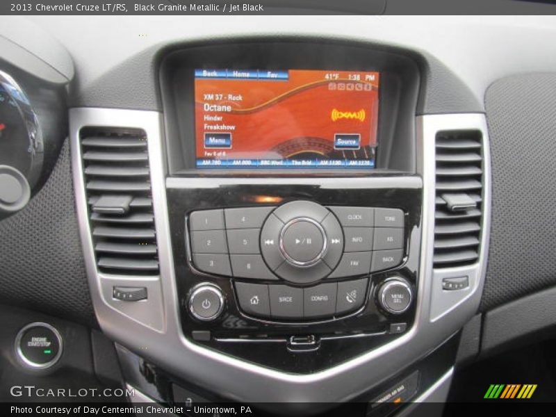 Black Granite Metallic / Jet Black 2013 Chevrolet Cruze LT/RS
