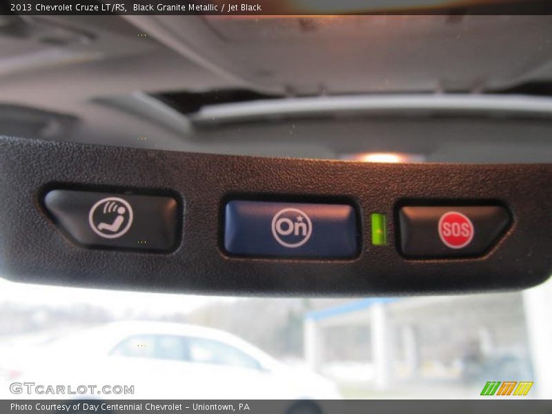 Black Granite Metallic / Jet Black 2013 Chevrolet Cruze LT/RS