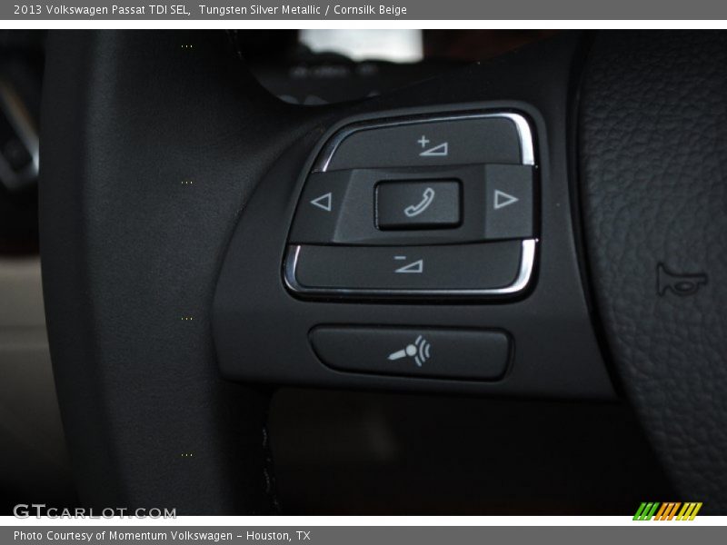 Tungsten Silver Metallic / Cornsilk Beige 2013 Volkswagen Passat TDI SEL