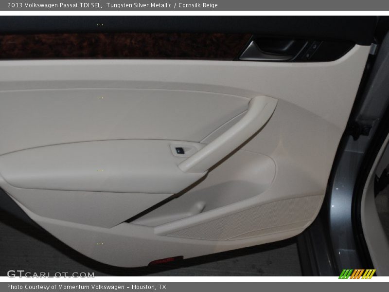Tungsten Silver Metallic / Cornsilk Beige 2013 Volkswagen Passat TDI SEL