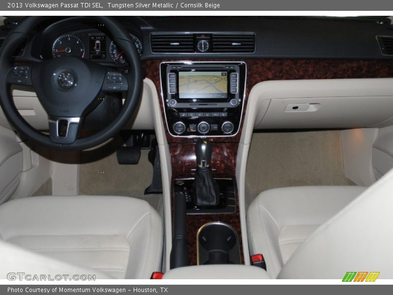 Tungsten Silver Metallic / Cornsilk Beige 2013 Volkswagen Passat TDI SEL