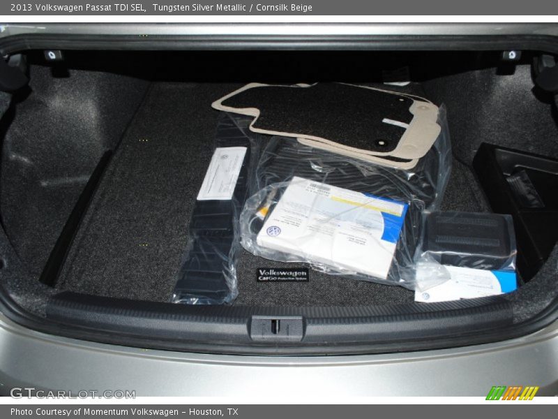 Tungsten Silver Metallic / Cornsilk Beige 2013 Volkswagen Passat TDI SEL