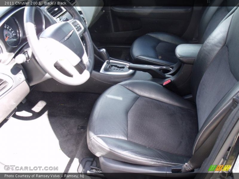 Black / Black 2011 Chrysler 200 S