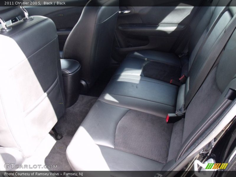 Black / Black 2011 Chrysler 200 S