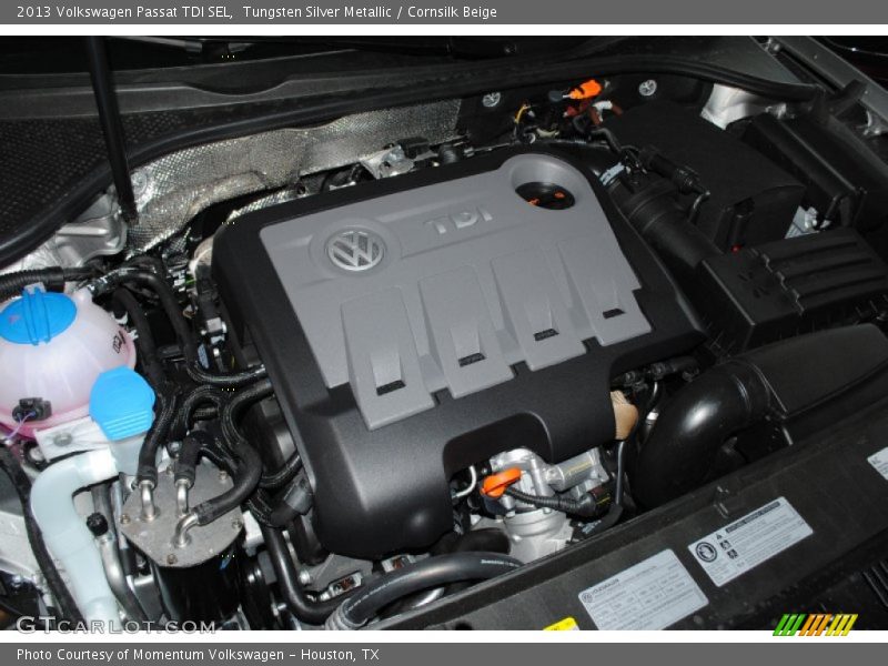 Tungsten Silver Metallic / Cornsilk Beige 2013 Volkswagen Passat TDI SEL