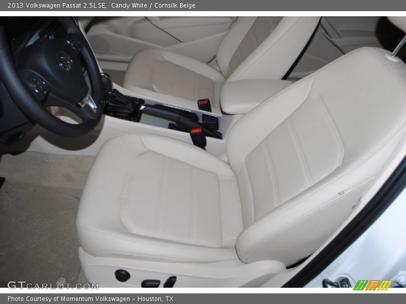 Candy White / Cornsilk Beige 2013 Volkswagen Passat 2.5L SE
