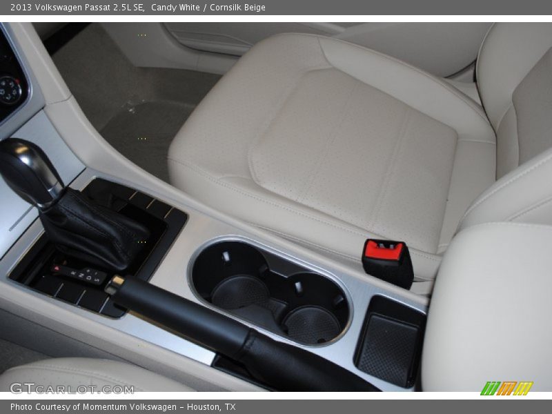 Candy White / Cornsilk Beige 2013 Volkswagen Passat 2.5L SE