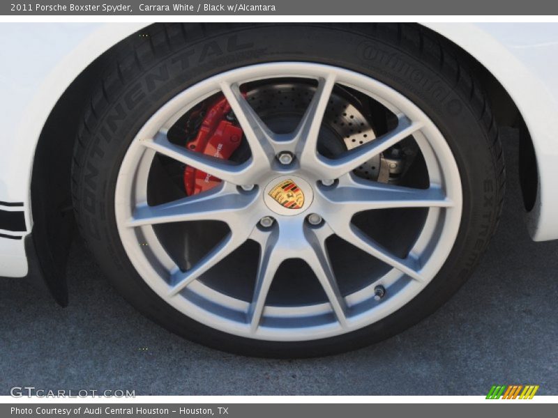  2011 Boxster Spyder Wheel