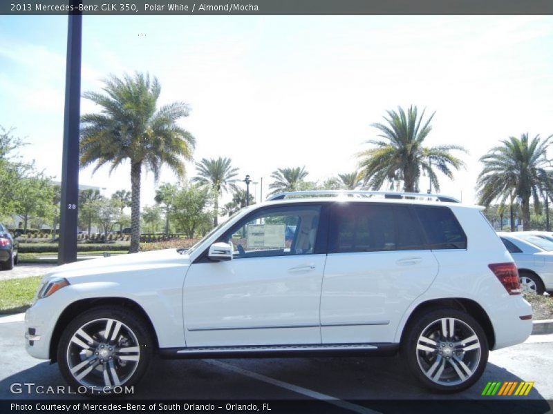 Polar White / Almond/Mocha 2013 Mercedes-Benz GLK 350