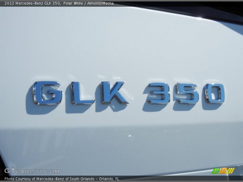 Polar White / Almond/Mocha 2013 Mercedes-Benz GLK 350