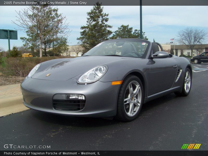 Seal Grey Metallic / Stone Grey 2005 Porsche Boxster