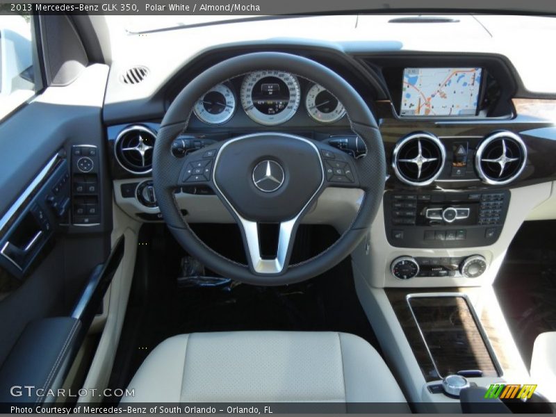 Polar White / Almond/Mocha 2013 Mercedes-Benz GLK 350