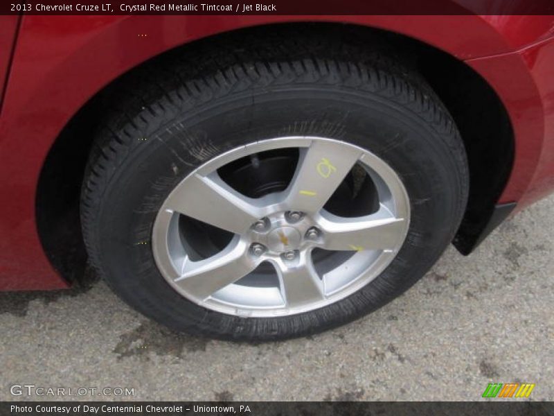 Crystal Red Metallic Tintcoat / Jet Black 2013 Chevrolet Cruze LT