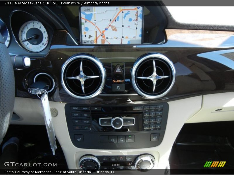 Polar White / Almond/Mocha 2013 Mercedes-Benz GLK 350