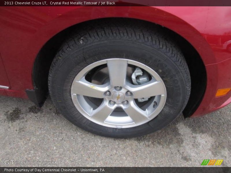 Crystal Red Metallic Tintcoat / Jet Black 2013 Chevrolet Cruze LT